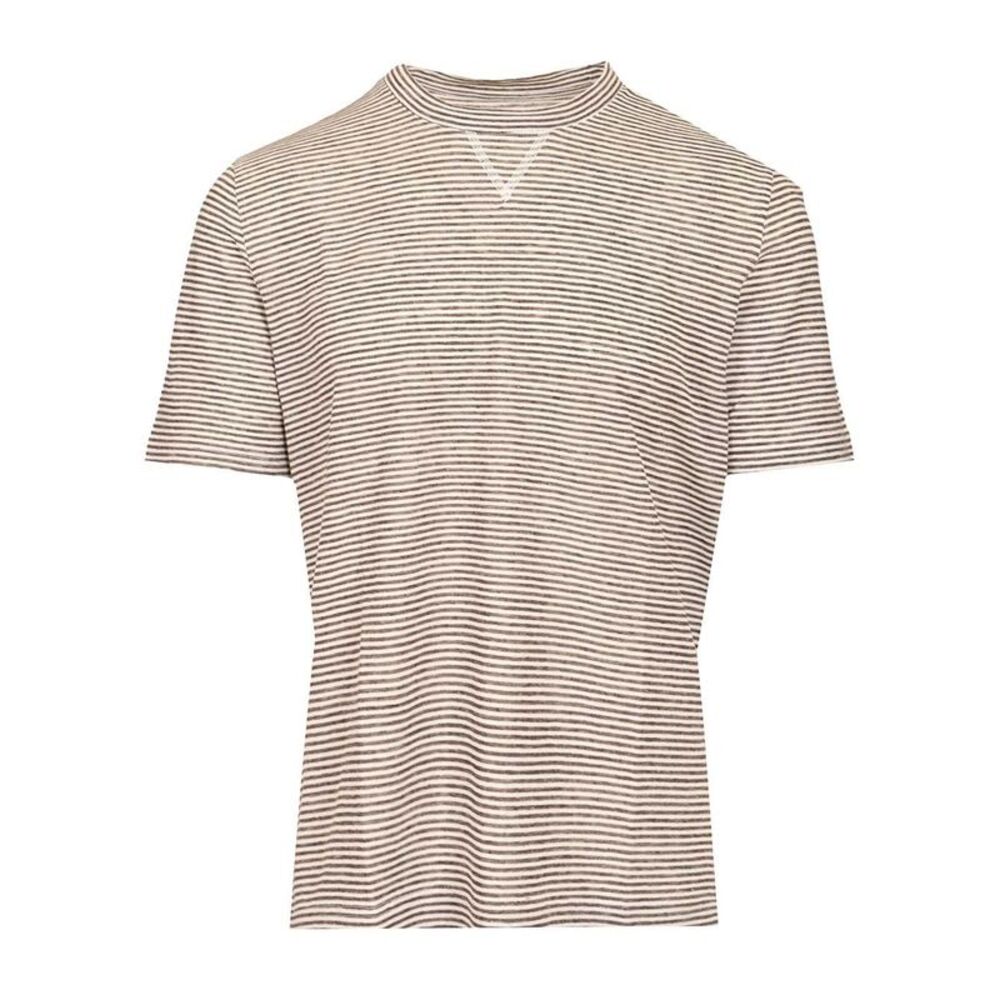 Fedeli Men Striped T-Shirt